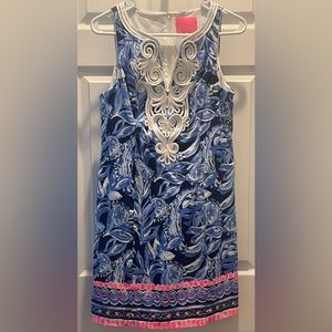 Lilly Pulitzer embroidered dress